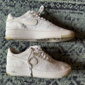 Nike Air Force 1 Ultra Flyknit Low White/White-Ice Size 9.5